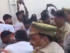 गोरखपुर यूनिवर्सिटी में ABVP कार्यकर्ताओं ने कुलपति और पुलिस को दौड़ा-दौड़ाकर पीटा