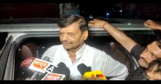 शिवपाल सिंह यादव का गंभीर आरोप, कहा-पुलिस ने मेरे पीएस की गाड़ी में असलहा रखकर फंसाया