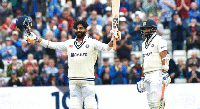 जडेजा-सुंदर की ‘दीवार’, इंग्लैंड की जीत की उम्मीदें ढह गईं – मैनचेस्टर टेस्ट ड्रॉ, सीरीज में रोमांच बरकरार!” RAvinder Jadeja and Sundaram saved the match