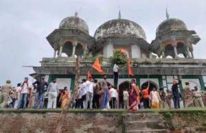 मकबरा तोड़फोड़: फतेहपुर में विरोध प्रदर्शन के बाद कांग्रेस नेता गिरफ्तार fatehpurtomb-kanpur