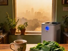 Air Pollution: सर्दियों की सांसों को बनाएँ सुरक्षित – पोस्ट-दीवाली प्रदूषण में आपकी रसोई कैसे बन सकती है फेफड़ों का कवच Air Pollution and Food measures. AI Image